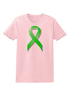 Lyme Disease Awareness Ribbon - Lime Green Womens T-Shirt-Womens T-Shirt-TooLoud-PalePink-X-Small-Davson Sales