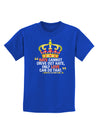 MLK - Only Love Quote Childrens Dark T-Shirt-Childrens T-Shirt-TooLoud-Royal-Blue-X-Small-Davson Sales