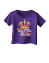 MLK - Only Love Quote Infant T-Shirt Dark-Infant T-Shirt-TooLoud-Purple-06-Months-Davson Sales