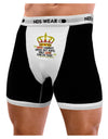 MLK - Only Love Quote Mens Boxer Brief Underwear-Boxer Briefs-NDS Wear-Black-with-White-Small-NDS WEAR