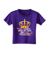 MLK - Only Love Quote Toddler T-Shirt Dark-Toddler T-Shirt-TooLoud-Purple-2T-Davson Sales