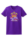 MLK - Only Love Quote Womens Dark T-Shirt-Womens T-Shirt-TooLoud-Purple-X-Small-Davson Sales