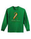 MS - Faith Hope Strength Adult Long Sleeve Dark T-Shirt-TooLoud-Kelly-Green-Small-Davson Sales