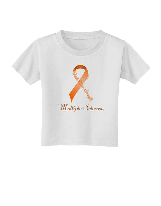 MS - Faith Hope Strength Toddler T-Shirt-Toddler T-Shirt-TooLoud-White-2T-Davson Sales
