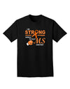 MS - I Am Strong Adult Dark T-Shirt-Mens T-Shirt-TooLoud-Black-Small-Davson Sales