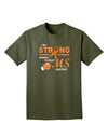MS - I Am Strong Adult Dark T-Shirt-Mens T-Shirt-TooLoud-Military-Green-Small-Davson Sales