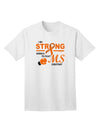 MS - I Am Strong Adult T-Shirt-Mens T-Shirt-TooLoud-White-Small-Davson Sales