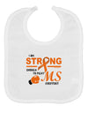 MS - I Am Strong Baby Bib