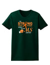 MS - I Am Strong Womens Dark T-Shirt-Womens T-Shirt-TooLoud-Forest-Green-Small-Davson Sales