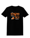 MS - I Am Strong Womens Dark T-Shirt-Womens T-Shirt-TooLoud-Black-X-Small-Davson Sales