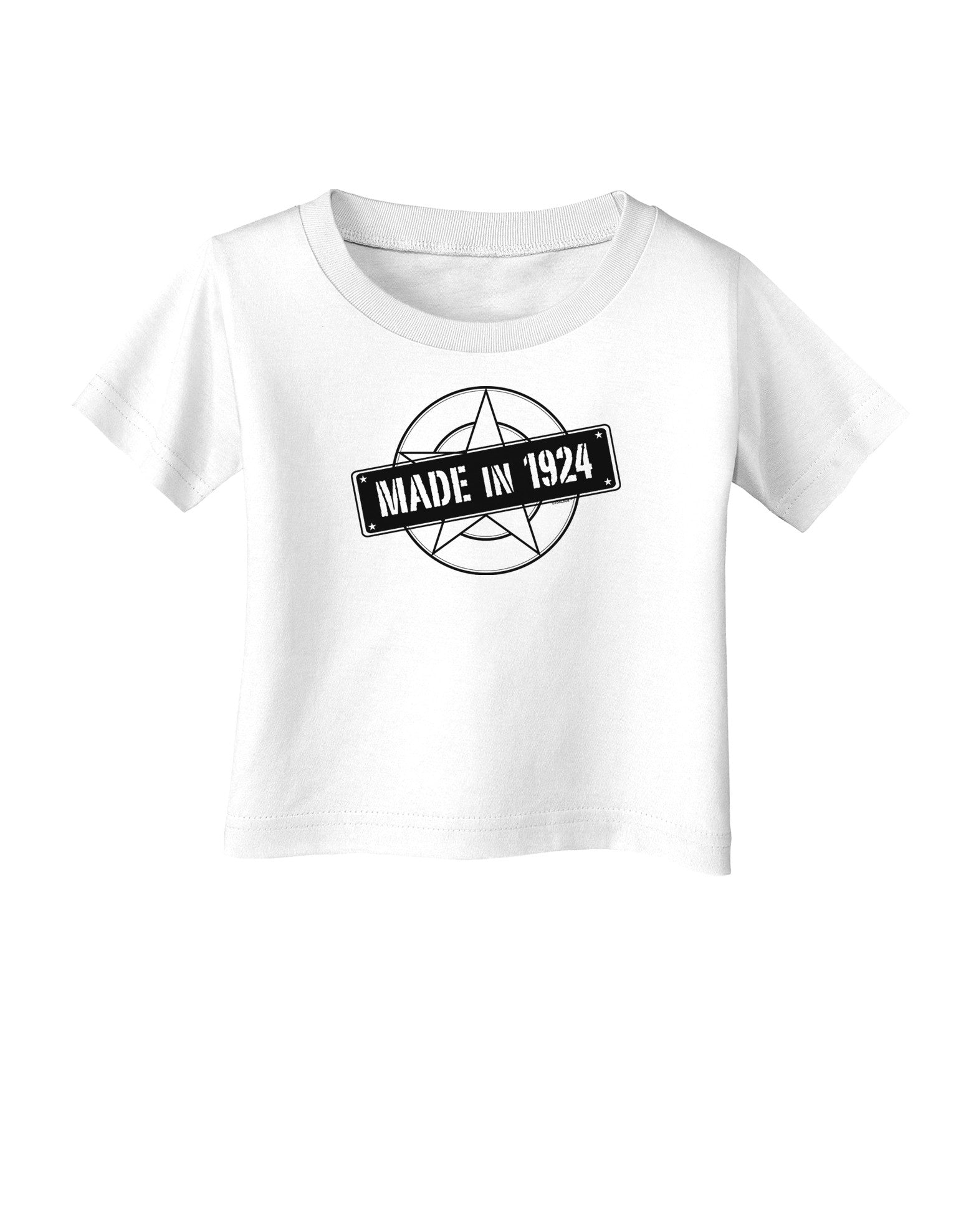 Made In Birth Year 1924 Infant T-Shirt-Infant T-Shirt-TooLoud-White-06-Months-Davson Sales
