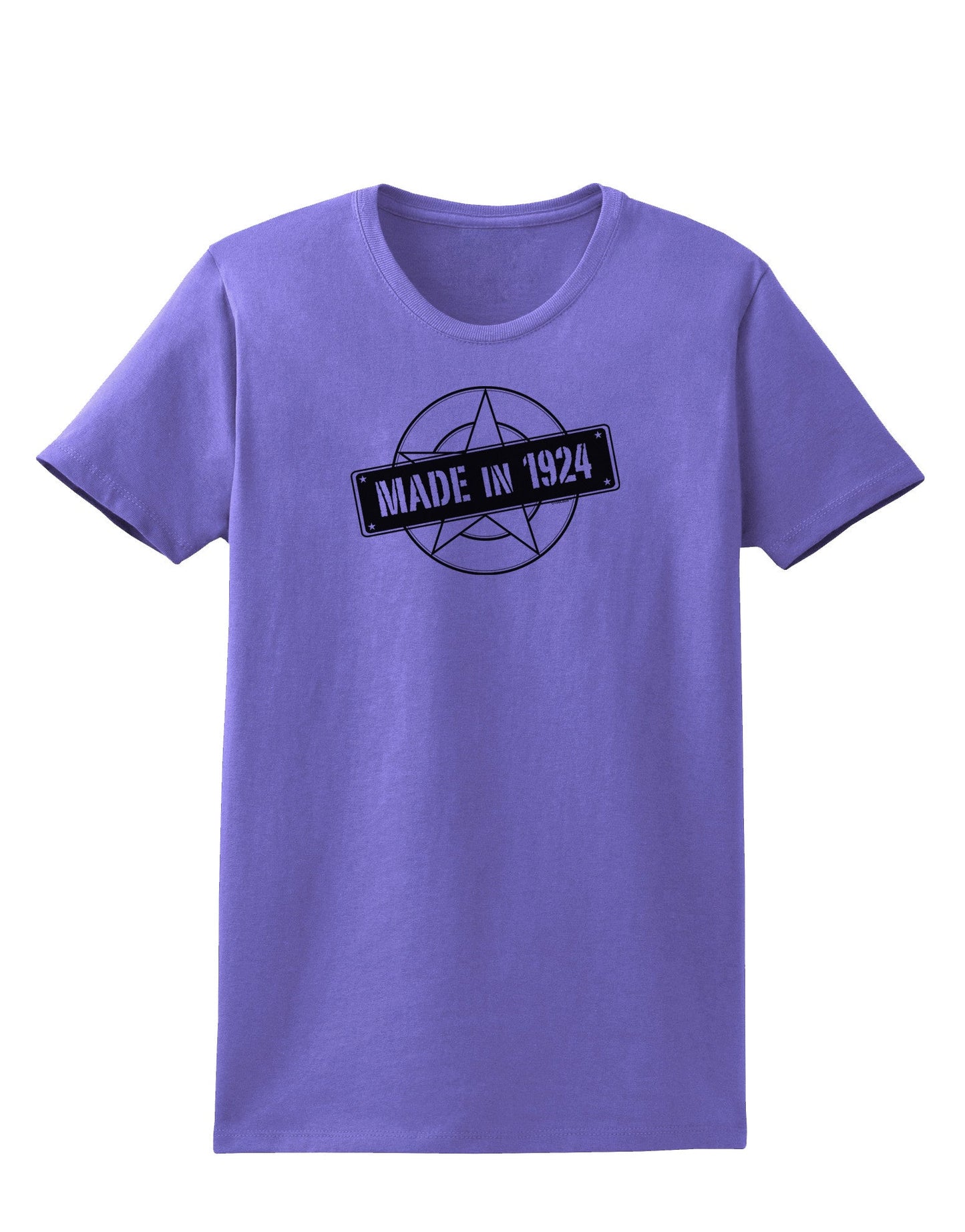Made In Birth Year 1924 Womens T-Shirt-Womens T-Shirt-TooLoud-Violet-X-Small-Davson Sales