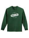 Made In Birth Year 1944 Adult Long Sleeve Dark T-Shirt-TooLoud-Dark-Green-Small-Davson Sales