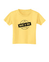 Made In Birth Year 1944 Toddler T-Shirt-Toddler T-Shirt-TooLoud-Daffodil-Yellow-2T-Davson Sales