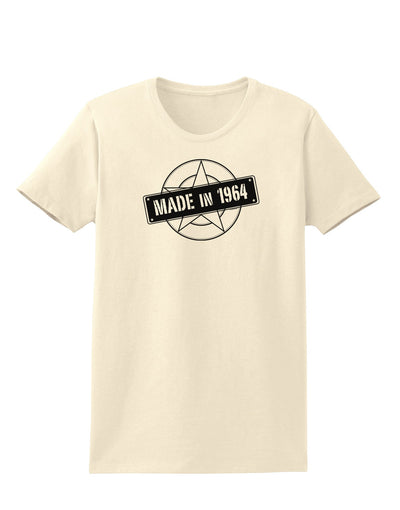 Made In Birth Year 1964 Womens T-Shirt-Womens T-Shirt-TooLoud-Natural-X-Small-Davson Sales