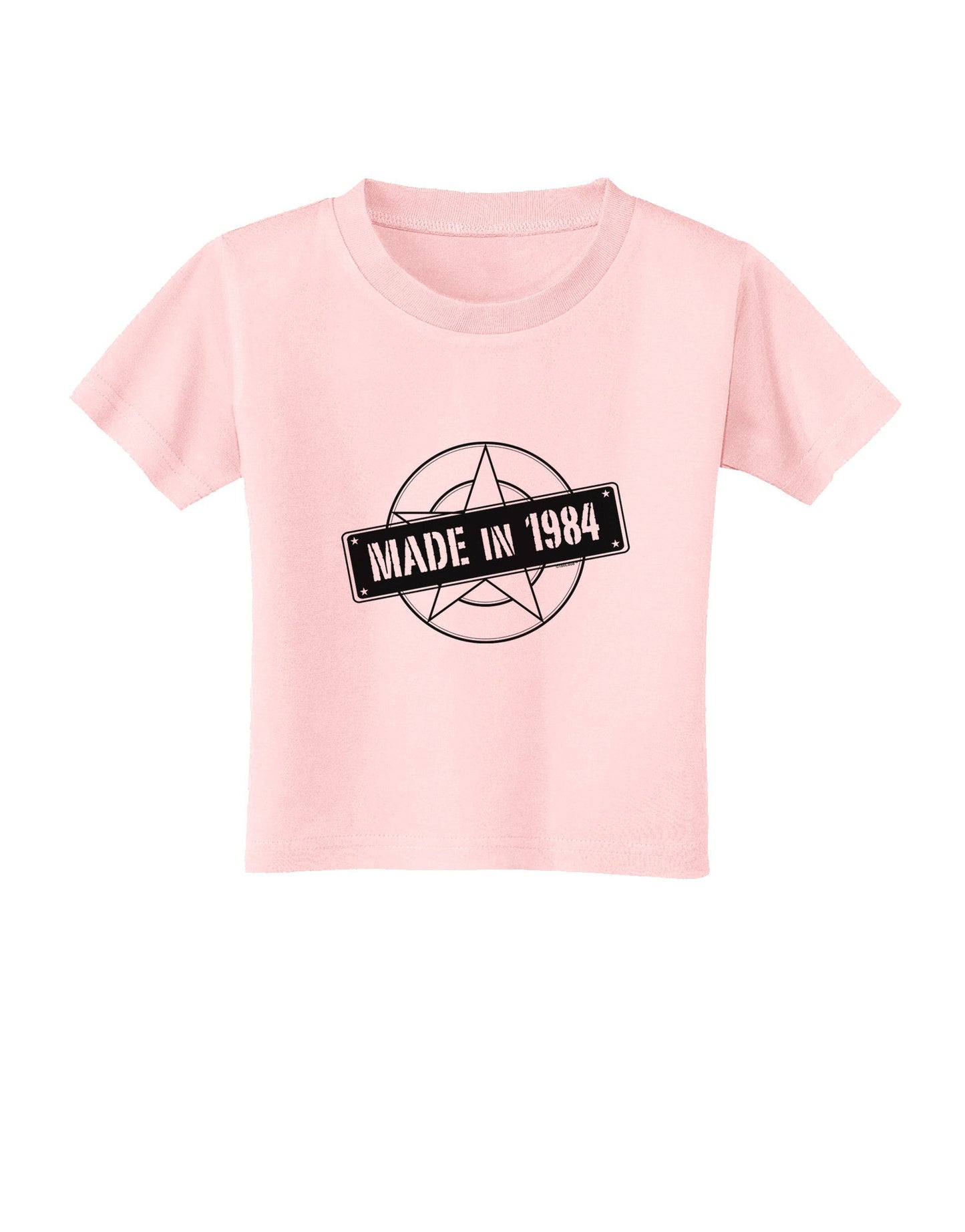 Made In Birth Year 1984 Toddler T-Shirt-Toddler T-Shirt-TooLoud-Light-Pink-2T-Davson Sales