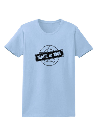 Made In Birth Year 1984 Womens T-Shirt-Womens T-Shirt-TooLoud-Light-Blue-X-Small-Davson Sales