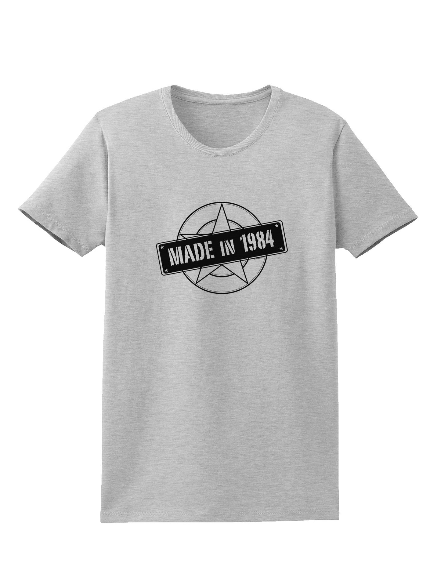 Made In Birth Year 1984 Womens T-Shirt-Womens T-Shirt-TooLoud-AshGray-X-Small-Davson Sales