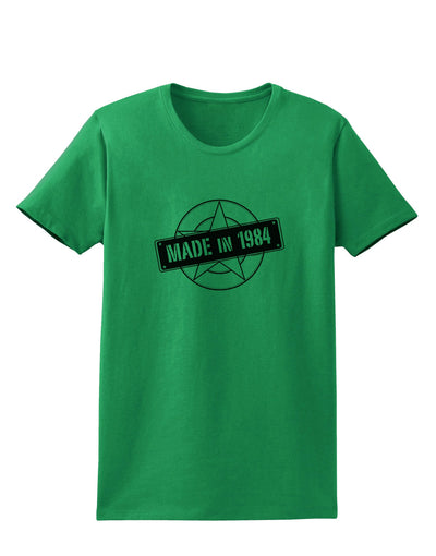 Made In Birth Year 1984 Womens T-Shirt-Womens T-Shirt-TooLoud-Kelly-Green-X-Small-Davson Sales