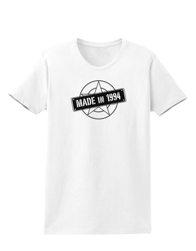 Made In Birth Year 1994 Womens T-Shirt-Womens T-Shirt-TooLoud-White-X-Small-Davson Sales