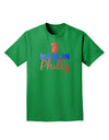 Made In Philly Adult Dark T-Shirt-Mens T-Shirt-TooLoud-Kelly-Green-Small-Davson Sales