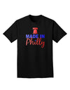 Made In Philly Adult Dark T-Shirt-Mens T-Shirt-TooLoud-Black-Small-Davson Sales