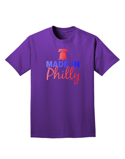 Made In Philly Adult Dark T-Shirt-Mens T-Shirt-TooLoud-Purple-Small-Davson Sales