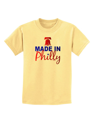 Made In Philly Childrens T-Shirt-Childrens T-Shirt-TooLoud-Daffodil-Yellow-X-Small-Davson Sales