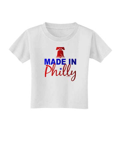 Made In Philly Toddler T-Shirt-Toddler T-Shirt-TooLoud-White-2T-Davson Sales