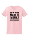 Made in Merica - Stars and Stripes Design Womens T-Shirt-Womens T-Shirt-TooLoud-PalePink-X-Small-Davson Sales