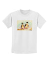Magellanic Penguin Watercolor Childrens T-Shirt-Childrens T-Shirt-TooLoud-White-X-Small-Davson Sales