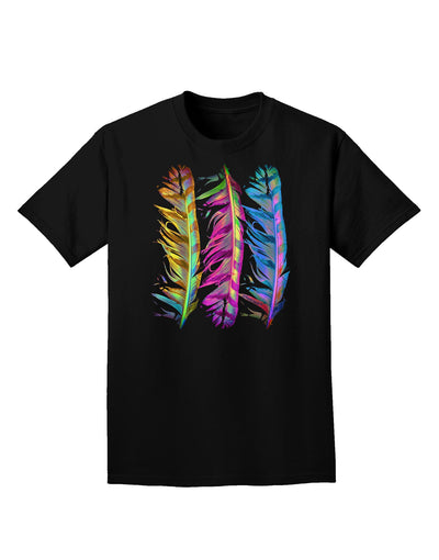 Magic Feathers Adult Dark T-Shirt-Mens T-Shirt-TooLoud-Black-Small-Davson Sales