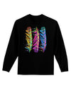 Magic Feathers Adult Long Sleeve Dark T-Shirt-TooLoud-Black-Small-Davson Sales