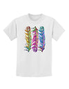 Magic Feathers Childrens T-Shirt-Childrens T-Shirt-TooLoud-White-X-Small-Davson Sales