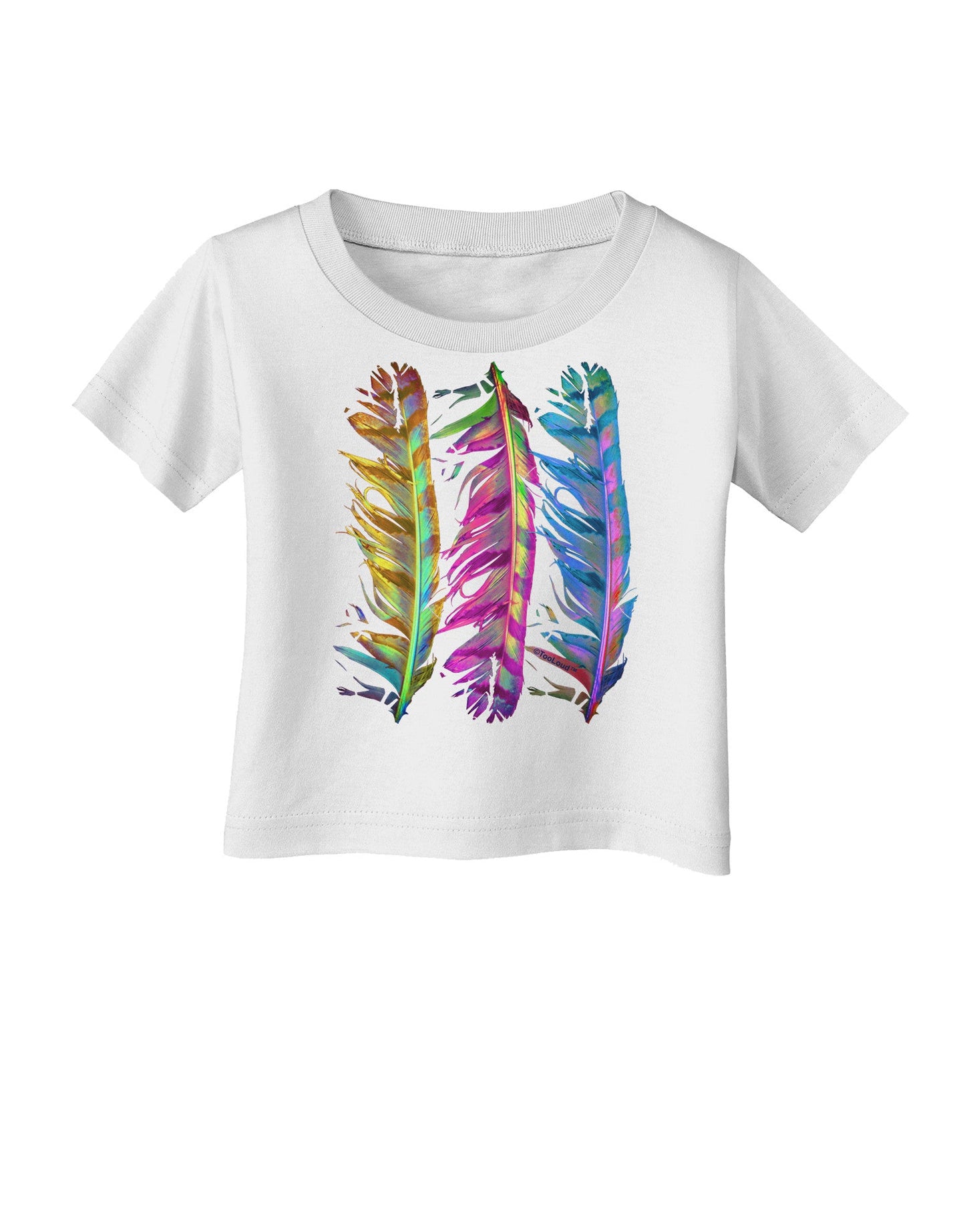 Magic Feathers Infant T-Shirt-Infant T-Shirt-TooLoud-White-06-Months-Davson Sales