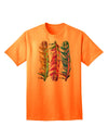 Magic Feathers Premium Adult T-Shirt - Uniquely Designed for Style and Comfort-Mens T-shirts-TooLoud-Neon-Orange-Small-Davson Sales