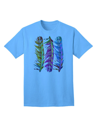 Magic Feathers Premium Adult T-Shirt - Uniquely Designed for Style and Comfort-Mens T-shirts-TooLoud-Aquatic-Blue-Small-Davson Sales