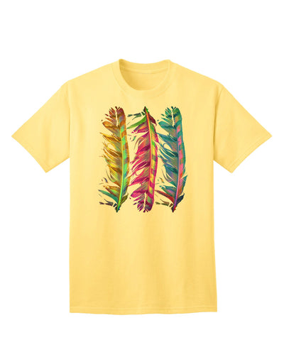 Magic Feathers Premium Adult T-Shirt - Uniquely Designed for Style and Comfort-Mens T-shirts-TooLoud-Yellow-Small-Davson Sales