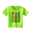 Magic Feathers Toddler T-Shirt-Toddler T-Shirt-TooLoud-Lime-Green-2T-Davson Sales