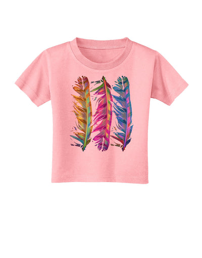 Magic Feathers Toddler T-Shirt-Toddler T-Shirt-TooLoud-Candy-Pink-2T-Davson Sales