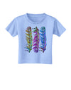 Magic Feathers Toddler T-Shirt-Toddler T-Shirt-TooLoud-Aquatic-Blue-2T-Davson Sales