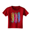 Magic Feathers Toddler T-Shirt Dark-Toddler T-Shirt-TooLoud-Red-2T-Davson Sales