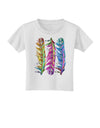 Magic Feathers Toddler T-Shirt-Toddler T-Shirt-TooLoud-White-2T-Davson Sales