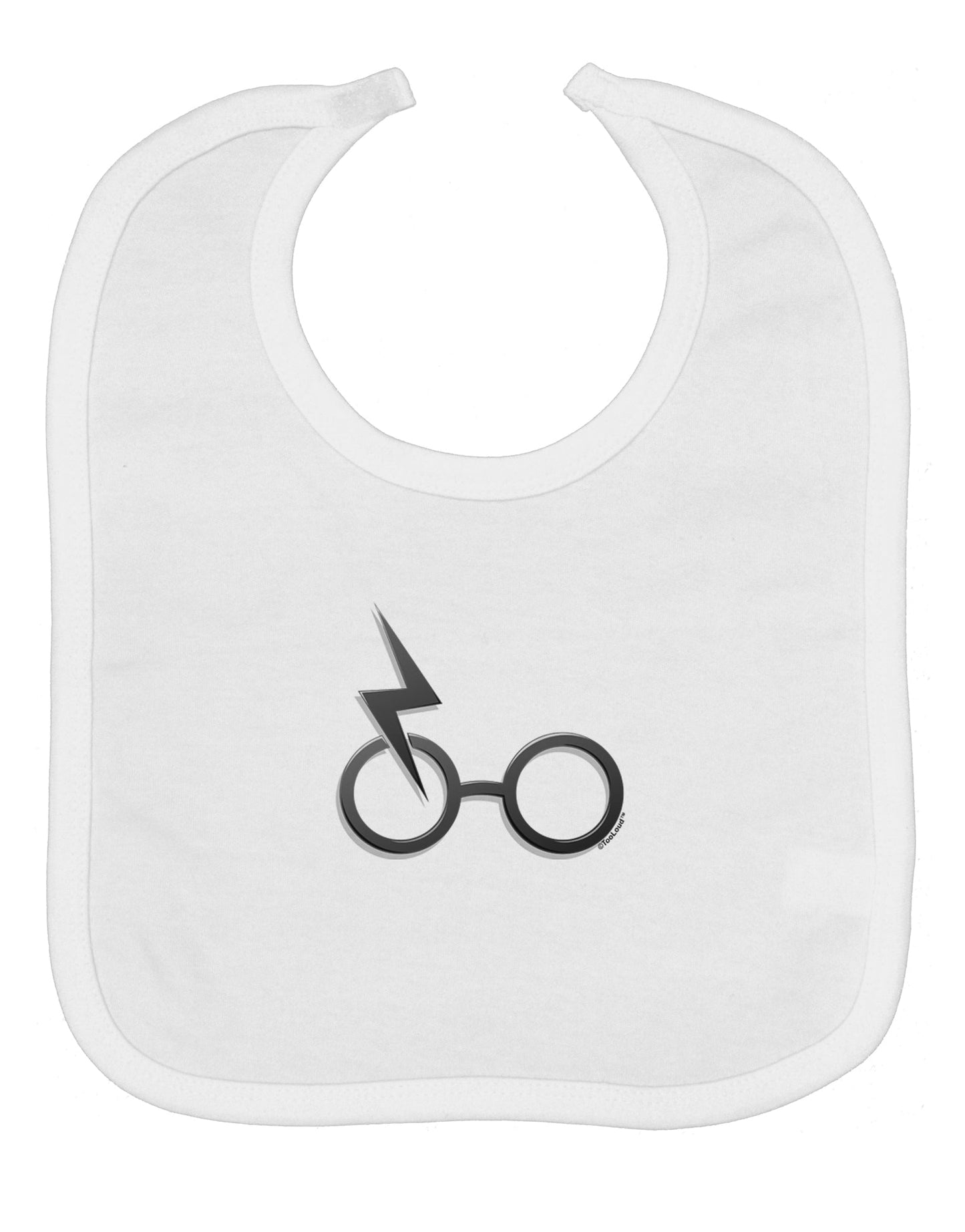 Magic Glasses Baby Bib by TooLoud