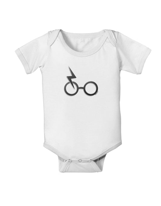 Magic Glasses Baby Romper Bodysuit by TooLoud-Baby Romper-TooLoud-White-06-Months-Davson Sales