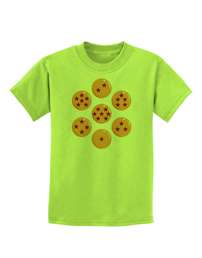 Magic Star Orbs Childrens T-Shirt by TooLoud-TooLoud-Lime-Green-X-Small-Davson Sales