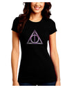 Magic Symbol Juniors Petite Crew Dark T-Shirt-T-Shirts Juniors Tops-TooLoud-Black-Juniors Fitted Small-Davson Sales