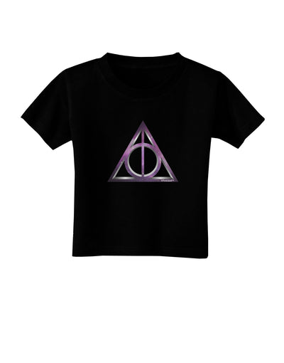 Magic Symbol Toddler T-Shirt Dark-Toddler T-Shirt-TooLoud-Black-2T-Davson Sales