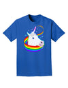 Magical Horn Rainbow Unicorn Adult Dark T-Shirt-Mens T-Shirt-TooLoud-Royal-Blue-Small-Davson Sales