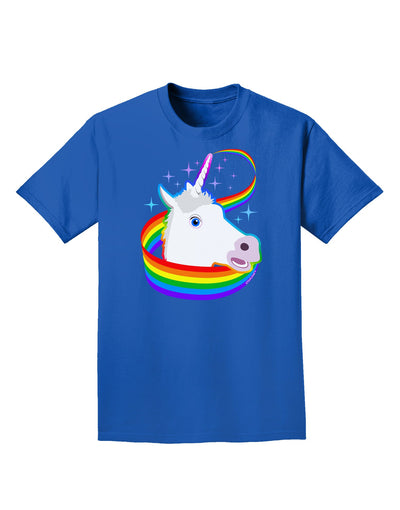 Magical Horn Rainbow Unicorn Adult Dark T-Shirt-Mens T-Shirt-TooLoud-Royal-Blue-Small-Davson Sales
